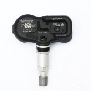 Front view of the TPMS sensor PMV-C813 designed for Nissan and Infiniti vehicles.