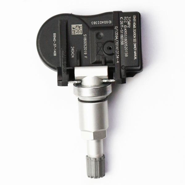 Front view of the Mazda TPMS sensor BBM237140B