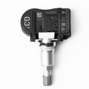 Front view of the Mazda TPMS sensor BDMC37140