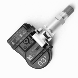Side view of the Mazda TPMS sensor BDMC37140