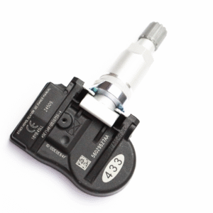 TPMS sensor for Dodge, Jeep, Chrysler, Lancia – Model 56029527AA, side view