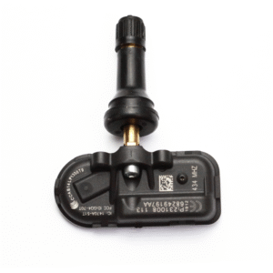 TPMS sensor for Dodge, Jeep – Model 68249197AA, side view