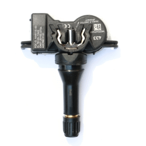 TPMS sensor for Alfa Romeo, Dodge, Fiat, Jeep, Chrysler, Maserati – Model 68252493AB, side view