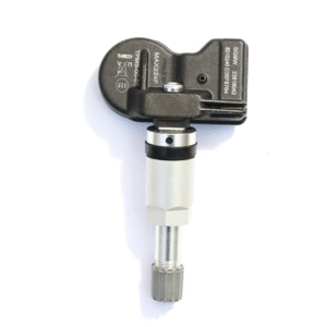 Original TPMS sensor for Baojun Wuling, model 23818042, showing the sensor's detailed view.