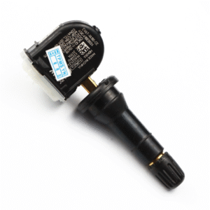 Original TPMS sensor for Ford, JMC Ford, Lincoln – Model EV6T1A180CB, side view