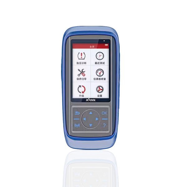 Langren TP150 TPMS tool front view, showcasing the device's interface
