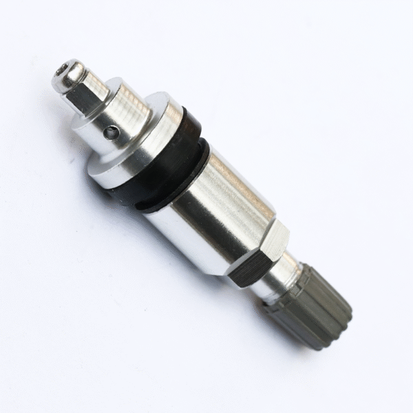 Another angle of the TPMS valve, highlighting its features for tire pressure monitoring system repair.