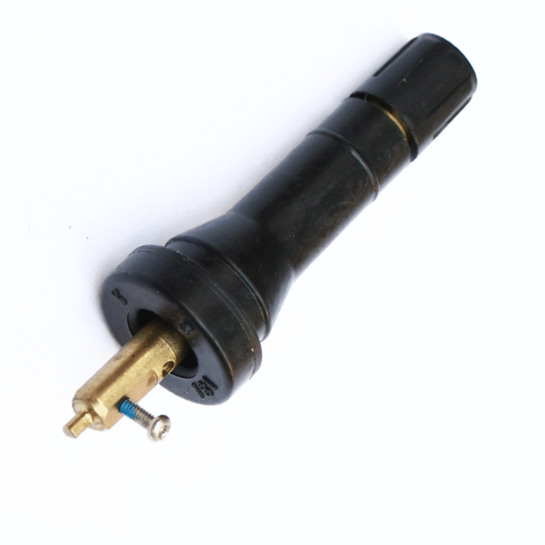 Close-up view of TPMS valve for repair, showcasing the detailed design.