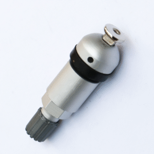 Close-up view of TPMS valve for repair, showcasing the detailed design.