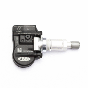 TPMS sensor for Dodge, Jeep, Chrysler, Lancia – Model 68078768AA, top view