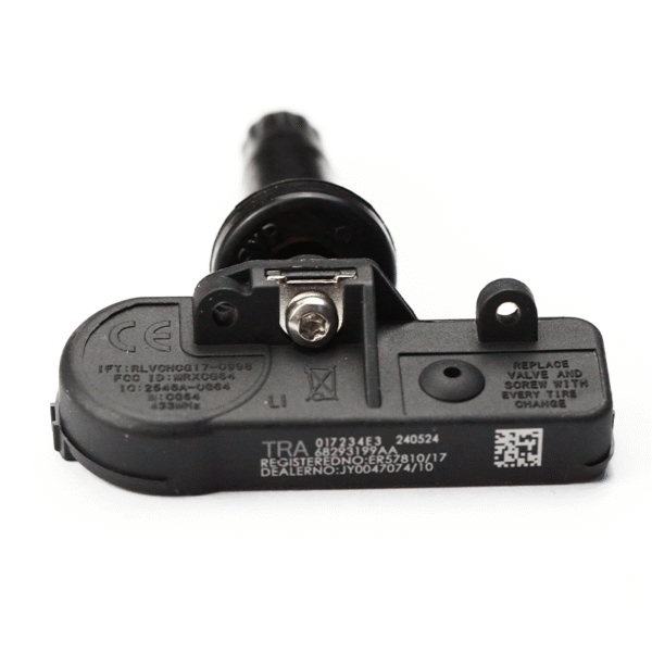 TPMS sensor for Dodge – Model 68293199AA, top view