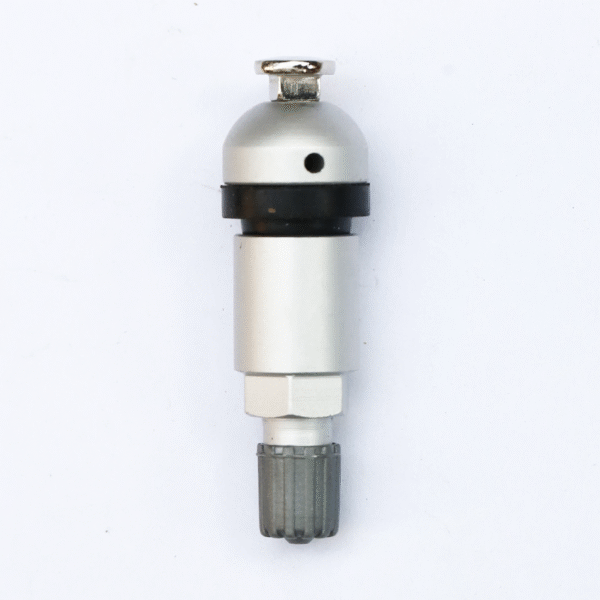 Another angle of the TPMS valve, highlighting its features for tire pressure monitoring system repair.