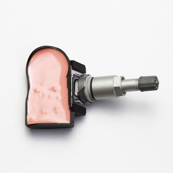TPMS sensor for Chrysler – Model 56029526AA, angled view
