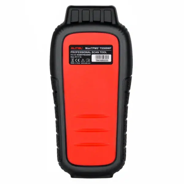 Autel TS508WF TPMS tool front view, displaying the device.