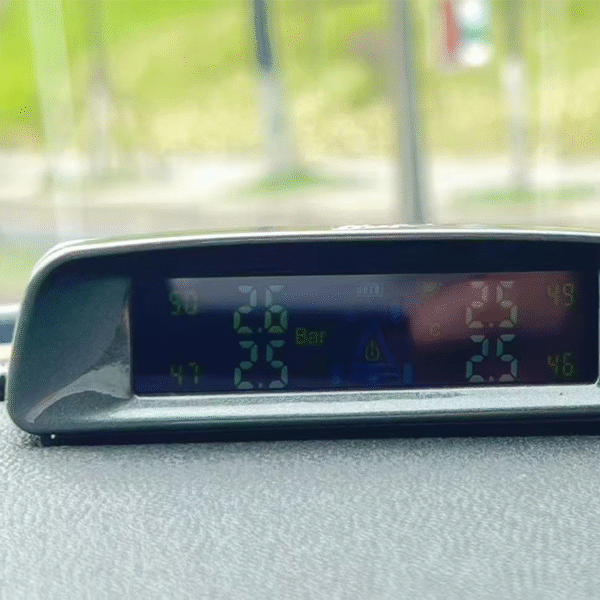 Universal Solar TPMS Sensor Real-Time Display