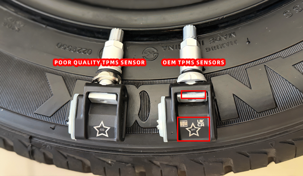tpms-light-still-on-after-replacing-sensor OEM vs aftermarket sensors
