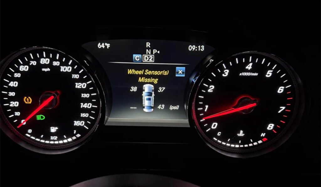 TPMS warning light illuminated – how to tell which TPMS sensor is bad