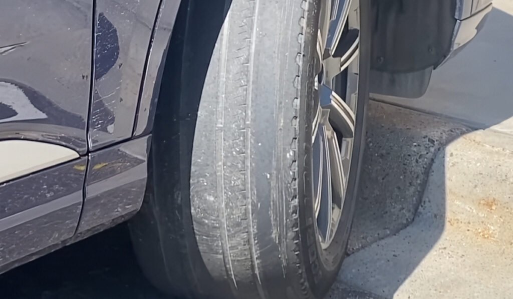 Check TPMS to prevent uneven tire wear caused by incorrect tire pressure