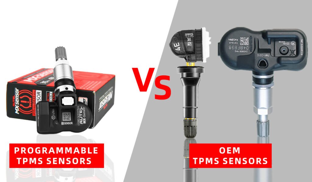 Comparison of programmable vs OE TPMS sensors – key differences for how to program TPMS sensors