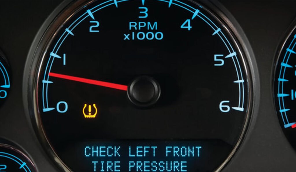 TPMS warning light meaning on dashboard