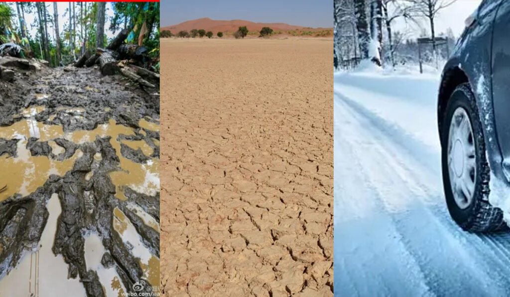 Climate impact chart on tpms sensor battery lifespan in hot, cold, and humid regions