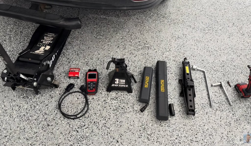 DIY tool kit for tpms sensor battery replacement