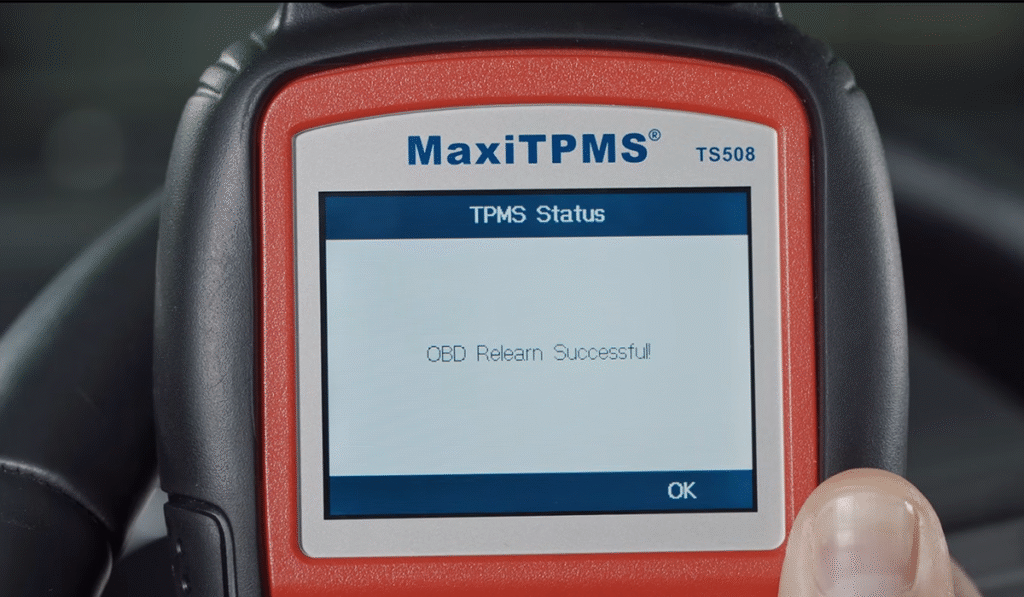 Autel TPMS OBD learning tool for tire pressure sensor matching and ECU programming